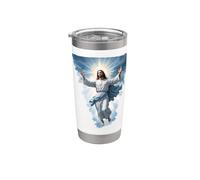 Fête de la Transfiguration du Christ Jésus Catholique Gobelet isotherme en acier inoxydable double paroi