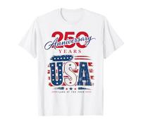 Fête de l'Indépendance, 250 Ans de liberté, 250e Anniversaire, États-Unis T-Shirt