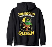 Fête de l'indépendance de la Jamaïque : Reine, Drapeau jamaïcain, fierté, Femmes Sweat à Capuche
