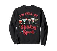 Fête de Noël drôle et Pleine d'esprit de fête Xmas Sweatshirt