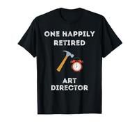 Fête de Retraite anticipée drôle d'un Directeur Artistique à la Retraite T-Shirt
