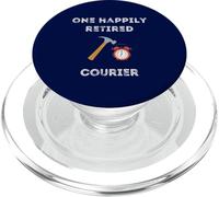 Fête de Retraite anticipée Funny Retired Courier PopSockets PopGrip pour MagSafe