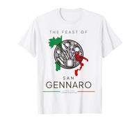 Fête de San Gennaro Little Italy Carte Pâtes Cuisine Italienne T-Shirt