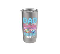 Fête de vacances pour papa de l'anniversaire de la croisière Gobelet isotherme en acier inoxydable double paroi