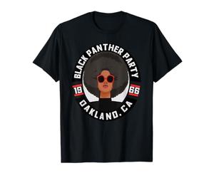 Fête des Black Panthers 1966, fille afro d'Oakland, Californie T-Shirt