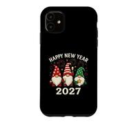 Fête des Feux d'artifice des Gnomes pour Le Nouvel an 2027 Coque pour iPhone 11