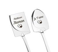 Fete Des Meres,Cadeau Fete Des Meres,Cadeau Maman,Cadeau Anniversaire Maman,Idee Cadeau Maman,Cuillère Maman,Cadeau Future Maman,Cadeau Noel Maman