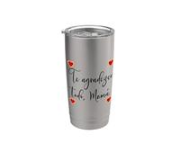 Fête des mères espagnole MAMÁ Espagne Maman Gobelet isotherme en acier inoxydable double paroi