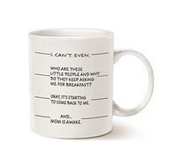 Fête Des Mères, Je N'En Reviens Pas... Et... Maman Est Réveillée ! Tasses Pratiques Tasse À Café Drôle Tasse Pour Femme Petit Déjeuner Ami 330Ml