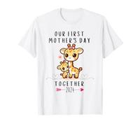 Fête des Mères Notre Première Fête des Mères Ensemble Famille Assortie T-Shirt