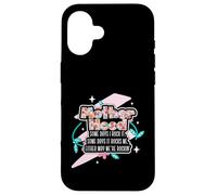 Fête des mères Proud Mom Motherhood Some Days I Rock It Coque pour iPhone 16