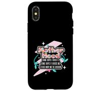 Fête des mères Proud Mom Motherhood Some Days I Rock It Coque pour iPhone X/XS