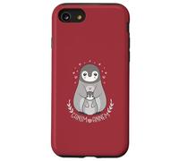 Fête des Mères Turque - Pingouin Canim Annem Mère Coque pour iPhone SE (2020) / 7/8