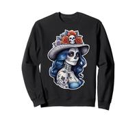 Fête des Morts - Calavera La Catrina Portrait 3 Sweatshirt