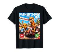 Fête des Pères Appel Go Kart Dad Son Funny Tung Sahur Meme T-Shirt