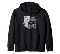 Fête des Pères Dont Mess with Papa Bear Cool Dad Daddy Dada Men Sweat à Capuche