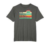 Fete des peres humour marathon sport papa T-Shirt