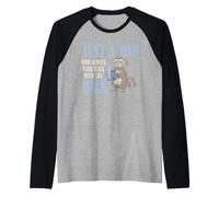 Fête des pères Just A Dad Who Always Came Back With The Milk Manche Raglan