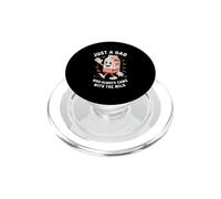 Fête des pères Just A Dad Who Always Came Back with The Milk PopSockets PopGrip pour MagSafe