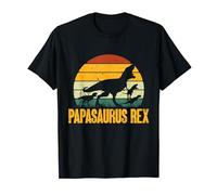 Fête Des Pères Papa Dino Papasaurus Rex T-Shirt
