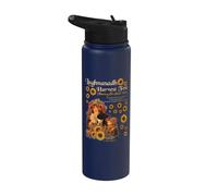 Fête des récoltes de Lughnasadh : Lughnasa, 1er août, Divinité : Lugh Stainless Steel Insulated Water Bottle