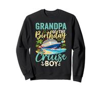 Fête des Vacances du Grand-père de l'anniversaire de Cruise Boy Sweatshirt