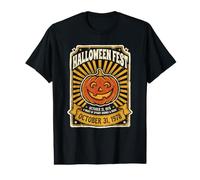 Fête d'halloween 31 Octobre 1978 Musique Nuit des Sons effrayants T-Shirt Graphique avec Valeur