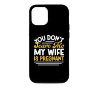 Fête d'halloween Amusante « You Don't Scare Me My Wife is Pregnant » Coque pour iPhone 12/12 Pro