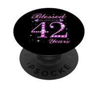 Fête du 42e Anniversaire bénie par Dieu pour Les 42 Ans PopSockets PopGrip Adhésif