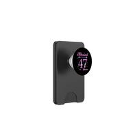 Fête du 47e Anniversaire bénie par Dieu pour Les 47 Ans PopSockets PopWallet pour MagSafe