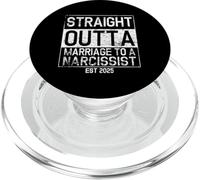 Fête du divorce narcissique 2025 Survivant PopSockets PopGrip pour MagSafe