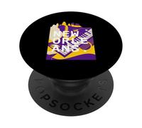 Fête du Mardi Gras du Patrimoine Musical de la Nouvelle-Orléans en Louisiane PopSockets PopGrip Adhésif