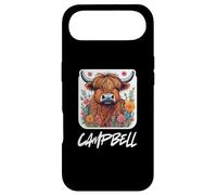 Fête du nom de Famille écossais Campbell Clan Highland Cow Coque pour iPhone Air