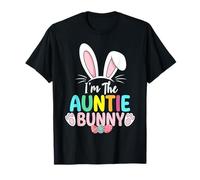 Fête familiale de Pâques I'm The Auntie Bunny Rabbit T-Shirt