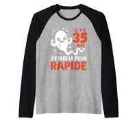 fête Graine Blague Humour Joyeux Anniversaire 35 Ans Manche Raglan
