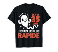 fête Graine Blague Humour Joyeux Anniversaire 35 Ans T-Shirt