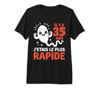 fête Graine Blague Humour Joyeux Anniversaire 35 Ans T-Shirt Haut de Gamme
