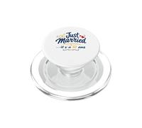 Fête Mariés Humour Couple Anniversaire 10 Ans de Mariage PopSockets PopGrip pour MagSafe