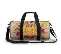 Fête Musicale Sac De Sport Gym Sac De Voyage Sac W nd Duffel Bag pour Camping Randonnée Voyage 45x23x23cm