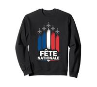 Fête Nationale Française 14 Juillet Patriote Bleu Blanc Roug Sweatshirt