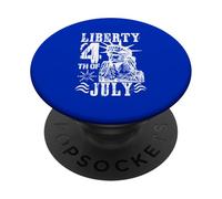 Fête Patriotique du 4 Juillet de la Liberté aux États-Unis PopSockets PopGrip Adhésif