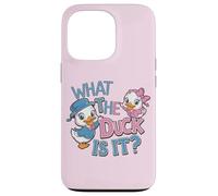Fête prénatale de What The Duck is It Gender Reveal Coque pour iPhone 13 Pro