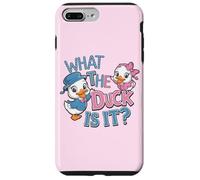 Fête prénatale de What The Duck is It Gender Reveal Coque pour iPhone 7 Plus/8 Plus