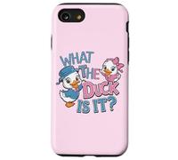 Fête prénatale de What The Duck is It Gender Reveal Coque pour iPhone SE (2020) / 7/8