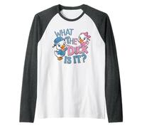 Fête prénatale de What The Duck is It Gender Reveal Manche Raglan