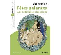 Fêtes Galantes Suivi De Romances Sans Paroles
