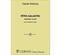 Fetes Galantes V.2 Voix Elevee-Piano (Fr-Ang