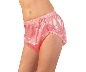 Fetish Collection Couche Culotte PVC Diaper, Rose, Taille M/L Rose