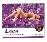 Fetish Collection Drap de lit en vinyle pourpre