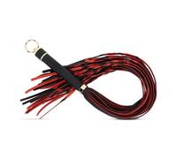 Fetish Collection - Flogger 64 cm - Rouge et Noir